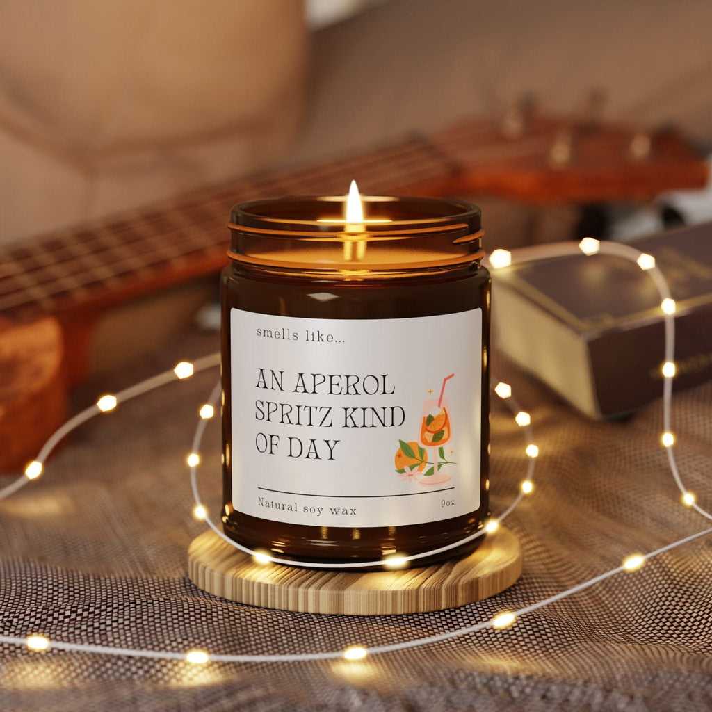 An Aperol Spritz Kind of Day Candle