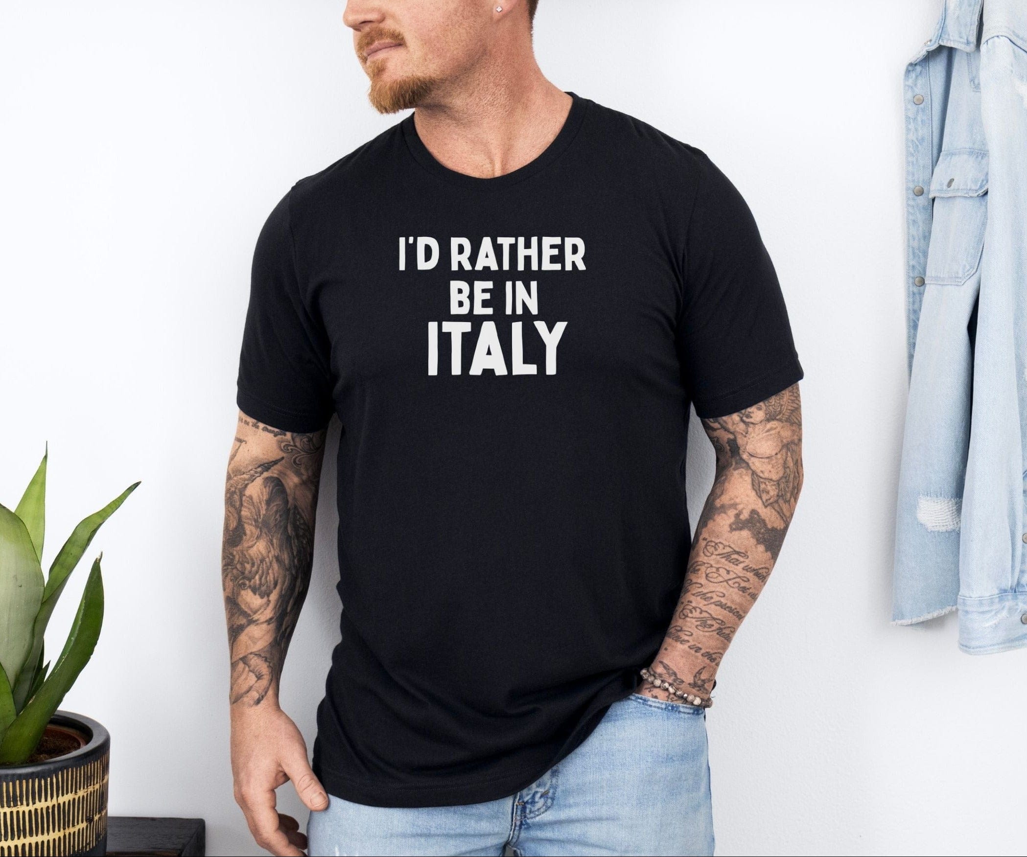 I'd Rather Be In Italy T-Shirt