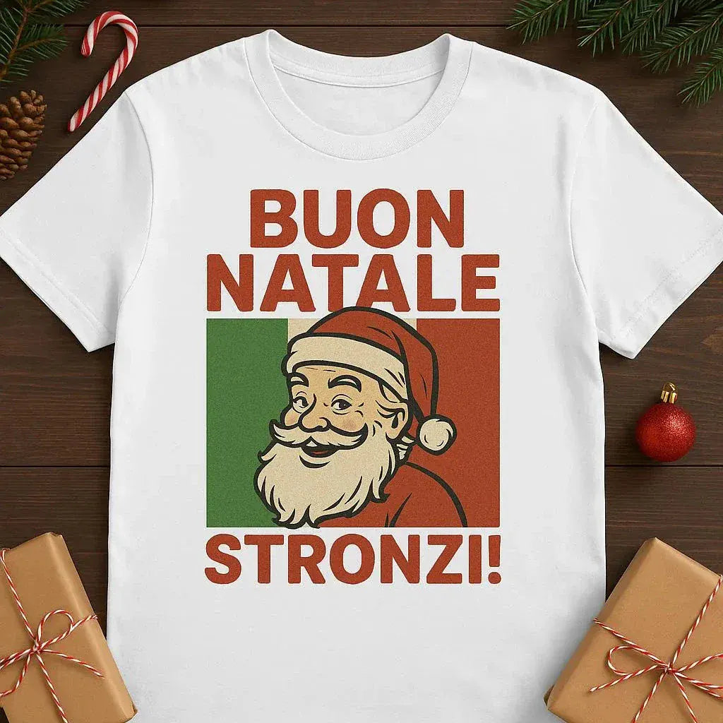Buon Natale Stronzi T-Shirt