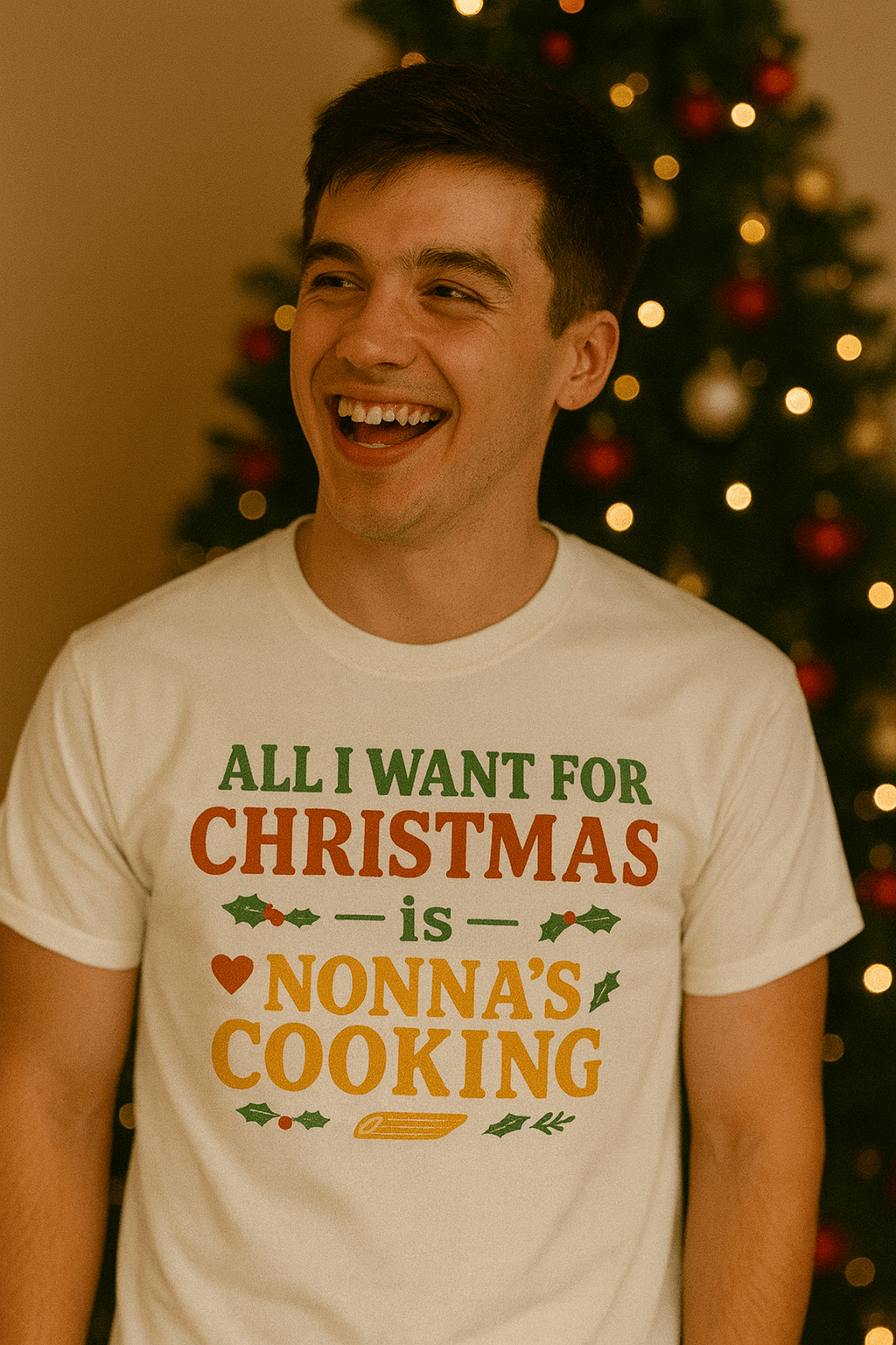 All I Want for Christmas Is Nonna's Cooking T-Shirt