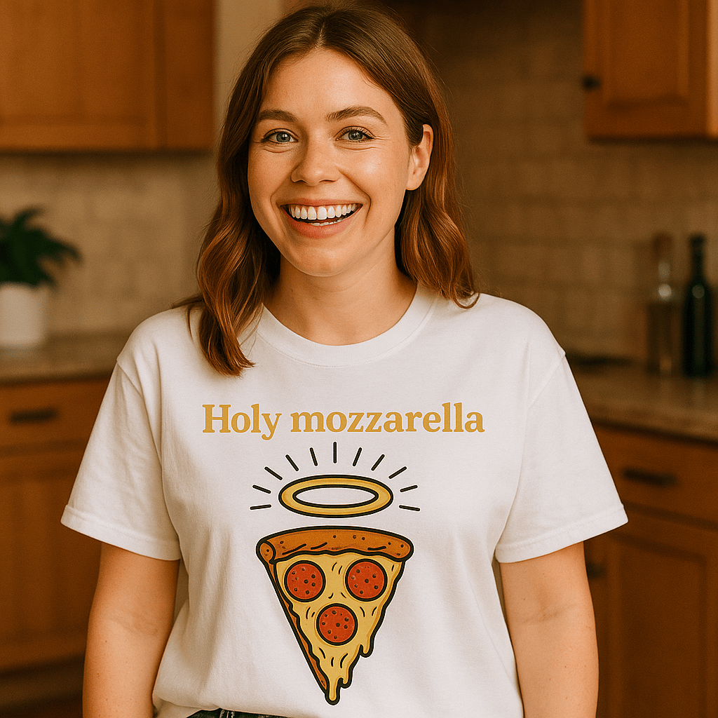 Holy Mozzarella Pizza T-Shirt
