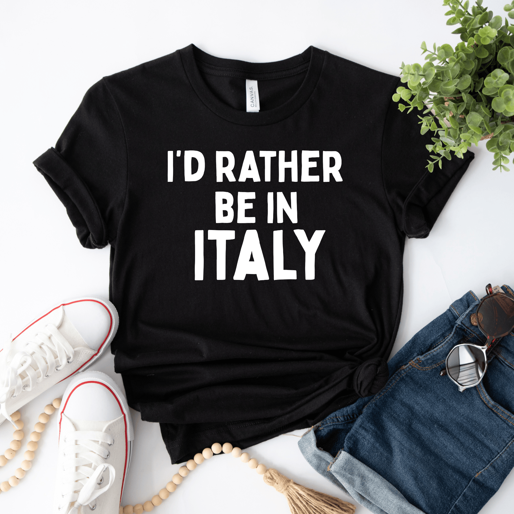 I'd Rather Be In Italy T-Shirt